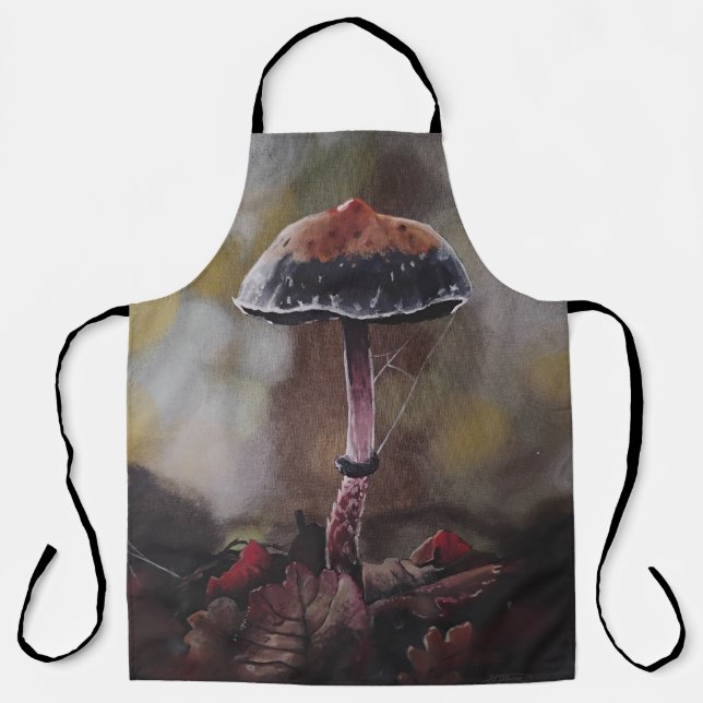 The Wounded Mushroom Mini Apron (Front)