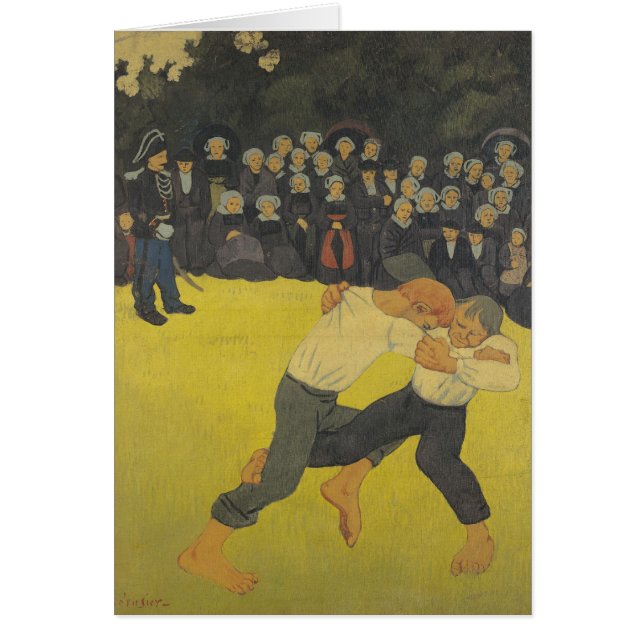 The Wrestling Bretons, c.1893 (Front)