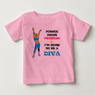 The Wrestling Diva Tutu Baby T-Shirt