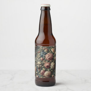 🌿 The Wretching Wreath – Gothic Victorian Beer Bottle Label