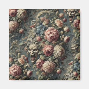 🌿 The Wretching Wreath – Gothic Victorian Magnet