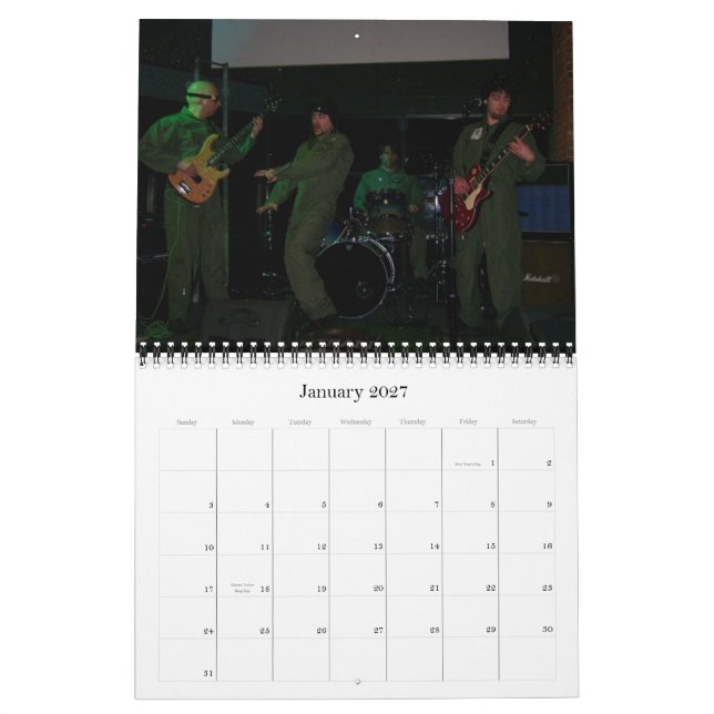 the wRIGHT BROTHERS calender Calendar (Jan 2027)