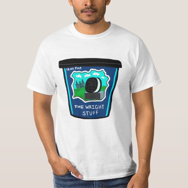 "The Wright Stuff" T-Shirt (Front)