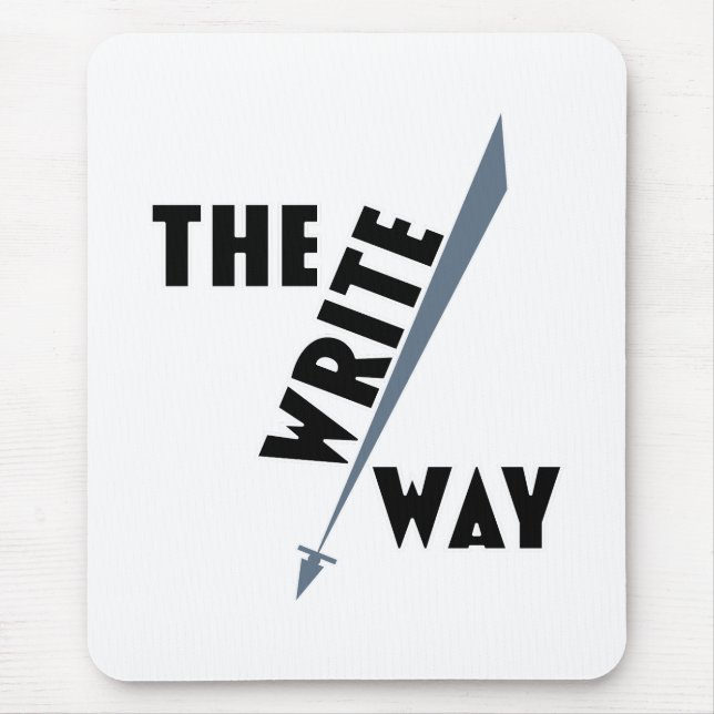 The Write Way Mouse Pad (Front)