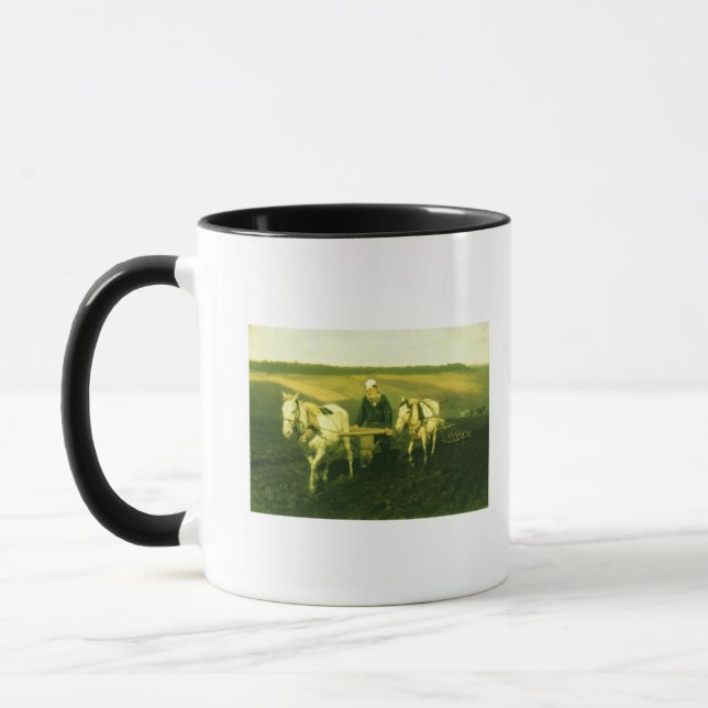 The writer Lev Nikolaevich Tolstoy Mug (Left)