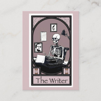 "The Writer" Tarot Card Design 