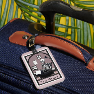 "The Writer" Tarot Card Design  Luggage Tag