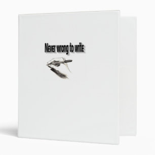 The writer's binder