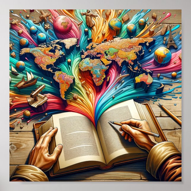 The Writer's Perspective Poster (Front)