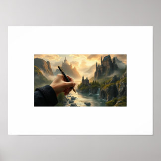 The Writer's Realm – Creating Castles with Ink & I Poster