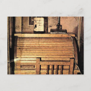 The Writers Roll Top Desk Postcard