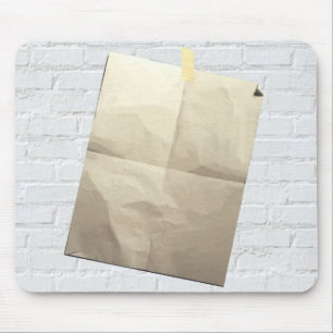 The Writing's On The Wall Mouse Pad Blank