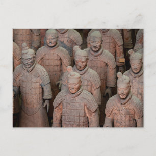 The Xian Terracotta Army in China Postcard