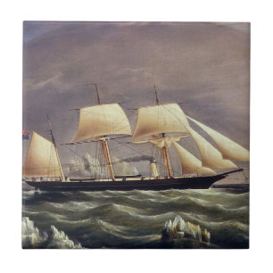 The Yacht Fox 1900s Tile