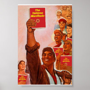 The Yahtzee Manifesto Poster