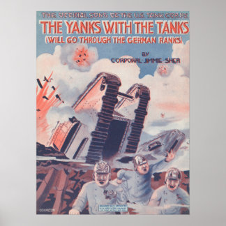 The Yanks With The Tanks Poster