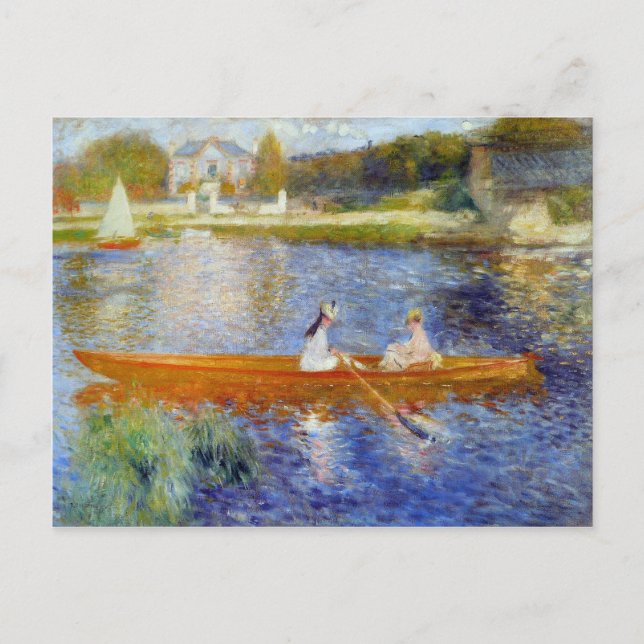 The Yawl by Pierre-Auguste Renoir Postcard (Front)