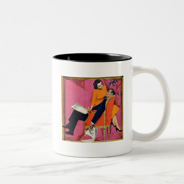 The Year of Discontent Two-Tone Coffee Mug (Right)