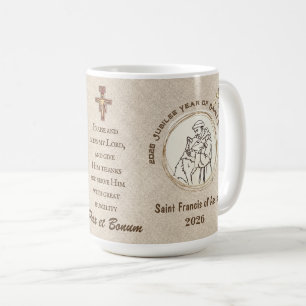 The Year of St. Francis Commemorative Mug 