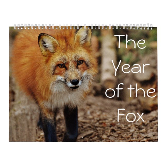 The Year of The Fox Calendar (Cover)