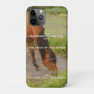 The year of the Horse, 2026 qoute  iPhone 11 Pro Case