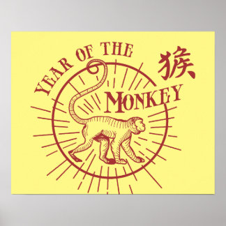 "The Year Of The Monkey" Poster