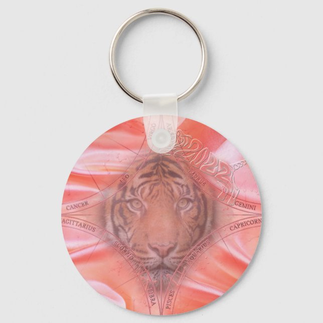The Year of the Tiger Keychain (Front)
