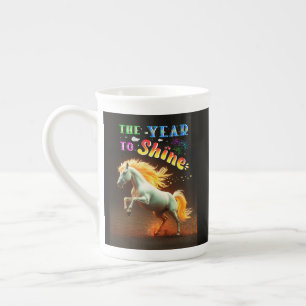 The Year To Shine Bone China Mug