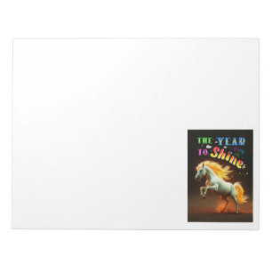 The Year To Shine Notepad