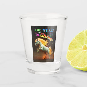 The Year To Shine Shot Glass