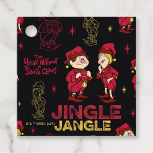 THE YEAR WITHOUT A SANTA CLAUS™ Elf Pattern Favour Tags