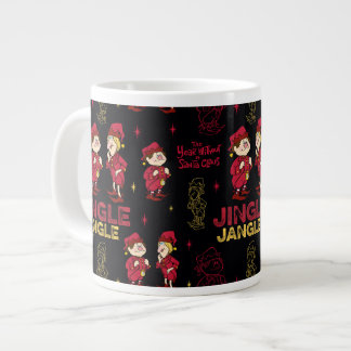 THE YEAR WITHOUT A SANTA CLAUS™ | Elf Pattern Large Coffee Mug