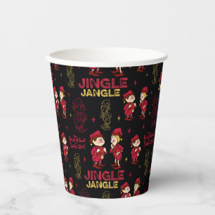 THE YEAR WITHOUT A SANTA CLAUS™   Elf Pattern Paper Cups