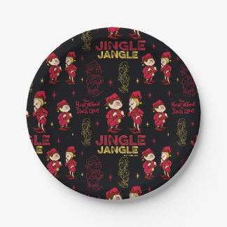 THE YEAR WITHOUT A SANTA CLAUS™ | Elf Pattern Paper Plate