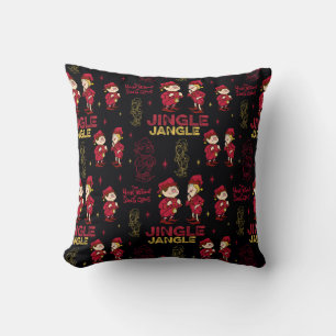 THE YEAR WITHOUT A SANTA CLAUS™   Elf Pattern Throw Pillow