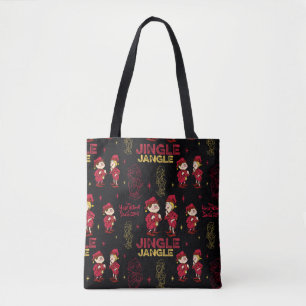 THE YEAR WITHOUT A SANTA CLAUS™ Elf Pattern Tote Bag