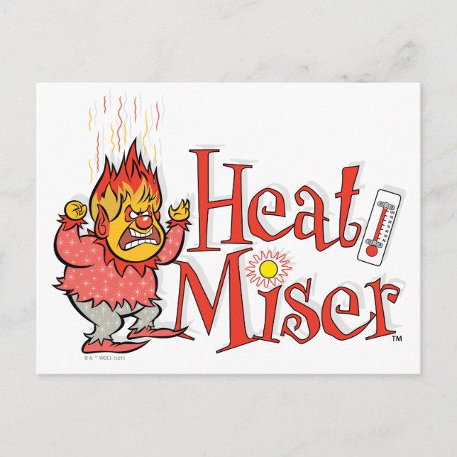THE YEAR WITHOUT A SANTA CLAUS™ | Heat Miser Holiday Postcard (Front)