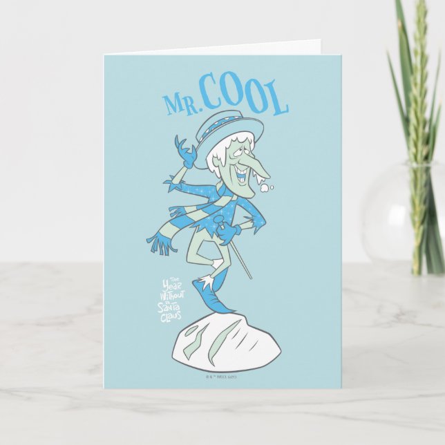 THE YEAR WITHOUT A SANTA CLAUS™ | Mr. Cool Holiday Card (Front)