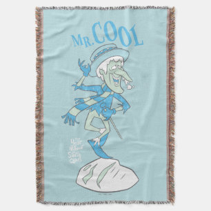 THE YEAR WITHOUT A SANTA CLAUS™   Mr. Cool Throw Blanket