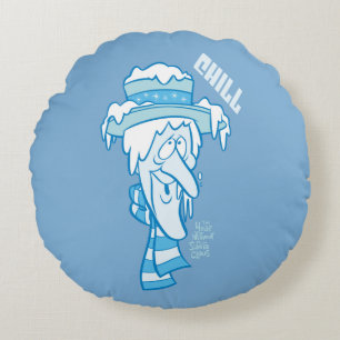 THE YEAR WITHOUT A SANTA CLAUS™   Snow Miser Chi Round Pillow