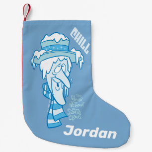 THE YEAR WITHOUT A SANTA CLAUS™ Snow Miser Chi Small Christmas Stocking
