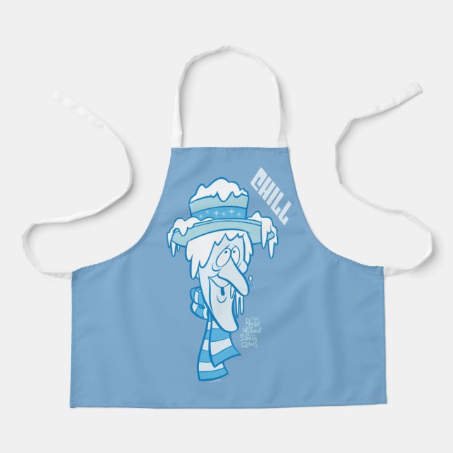 THE YEAR WITHOUT A SANTA CLAUS™ | Snow Miser Chill Apron (Front)