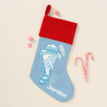 THE YEAR WITHOUT A SANTA CLAUS™ | Snow Miser Chill Christmas Stocking<br><div class="desc">Check out this graphic with Snow Miser's head with frozen nose and snow-covered hat,  featuring the word "Chill".</div>