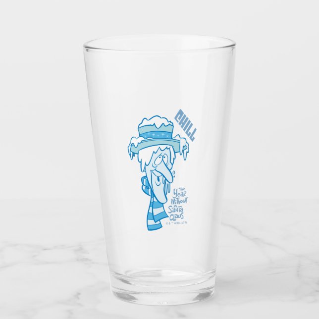 THE YEAR WITHOUT A SANTA CLAUS™ | Snow Miser Chill Glass (Front)