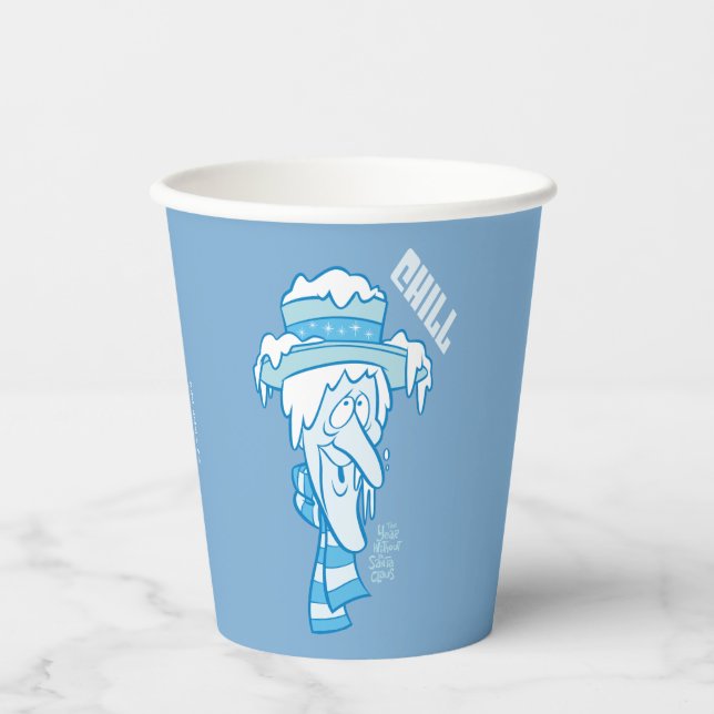 THE YEAR WITHOUT A SANTA CLAUS™ | Snow Miser Chill Paper Cups (Front)