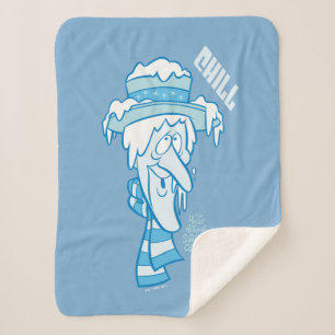 THE YEAR WITHOUT A SANTA CLAUS™   Snow Miser Chill Sherpa Blanket