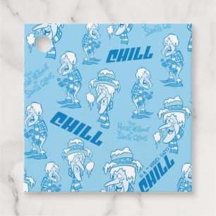 THE YEAR WITHOUT A SANTA CLAUS™ Snow Miser Pattern Favour Tags