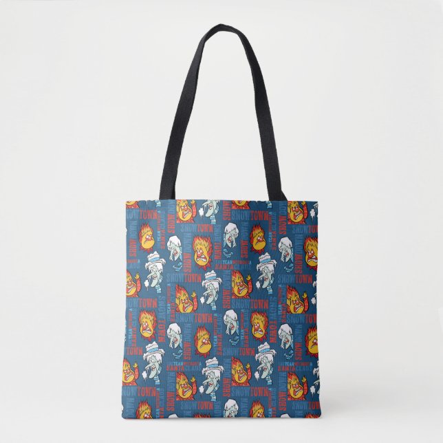 THE YEAR WITHOUT A SANTA CLAUS™ Snowtown Showdown Tote Bag (Front)
