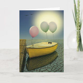 The Yellow Boat Card