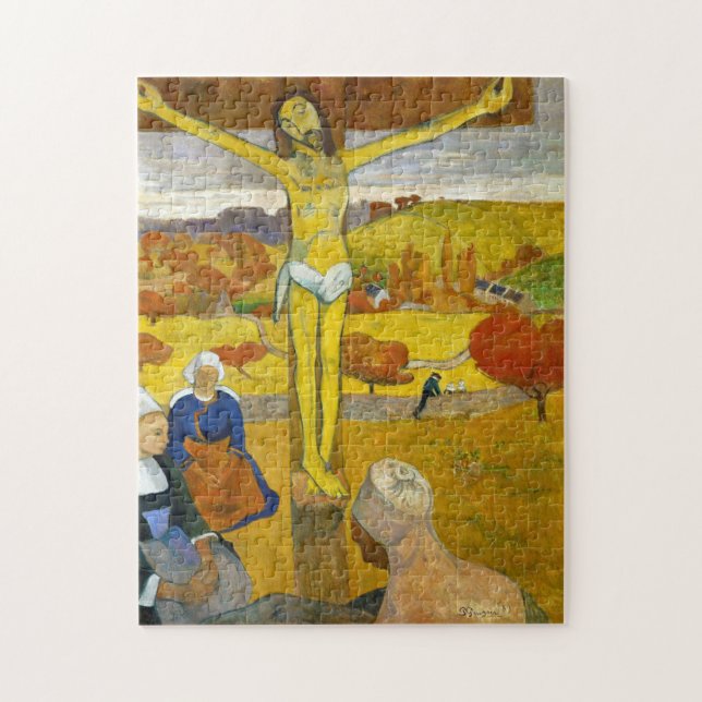 The Yellow Christ, Gauguin Jigsaw Puzzle (Vertical)